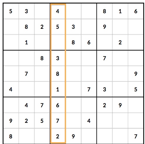 3 Sudoku Mistakes that Beginning Players Make - 1