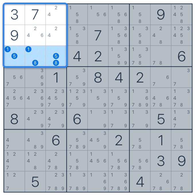 Penélope A menudo hablado Mimar Triples evidentes: técnica del Sudoku