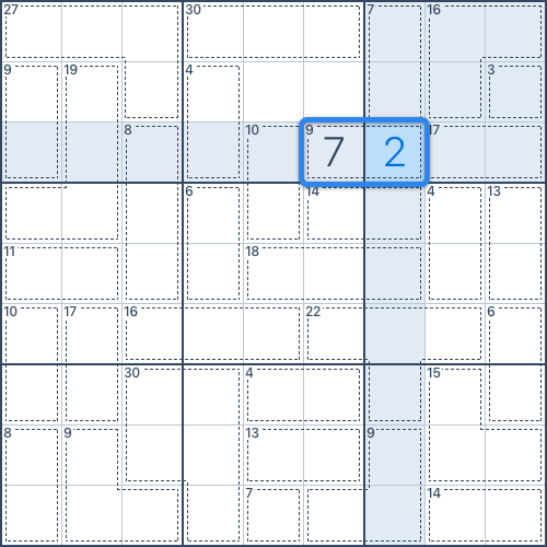 Killer Sudoku with all operators in TwoDoku format