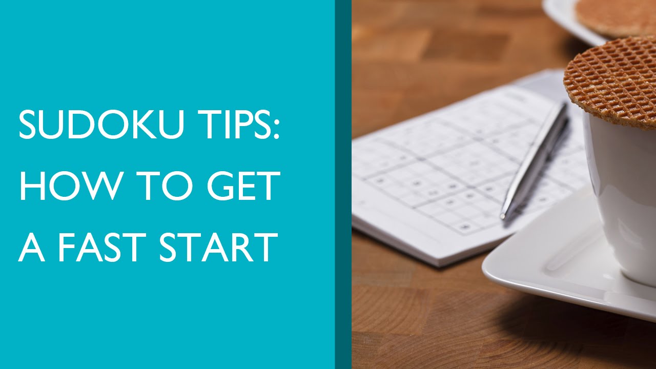 strategies for solving sudoku